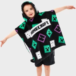 Minecraft Towel Poncho