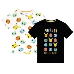 Pokemon T-Shirt 2 Pack