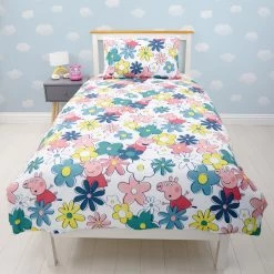 Peppa Pig Single Bedding Set 8 Peppa Pig Single Bedding Set -Children Products Shop ppbd4818 Peppa Bedding 2