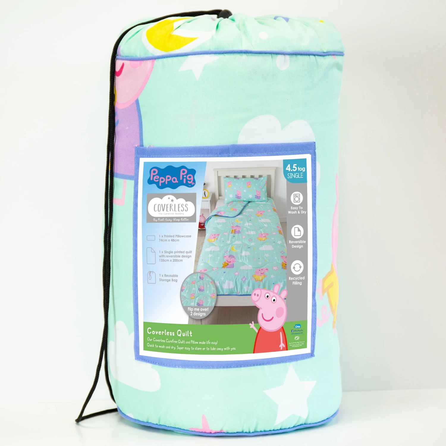 Peppa Pig Coverless Bedding Set 10 Peppa Pig Coverless Bedding Set - Image 8