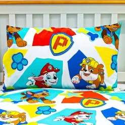 Kids Paw Patrol Single Duvet Set -Children Products Shop ppbd99660001 Paw Patrol bedding Pillow Reverse