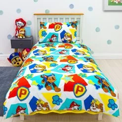 Kids Paw Patrol Single Duvet Set -Children Products Shop ppbd99660001 Paw Patrol bedding Reverse
