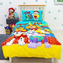 Kids Paw Patrol Single Duvet Set