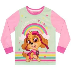 Paw Patrol Pyjamas And Dressing Gown Set -Children Products Shop ppdg2220 girls paw patrol dressing gown PJ set PJ top