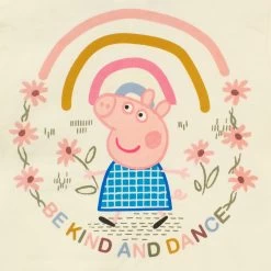 Peppa Pig Three Piece Set -Children Products Shop pphl3679 Peppa Pig 3 Piece Set Hoodie back close up