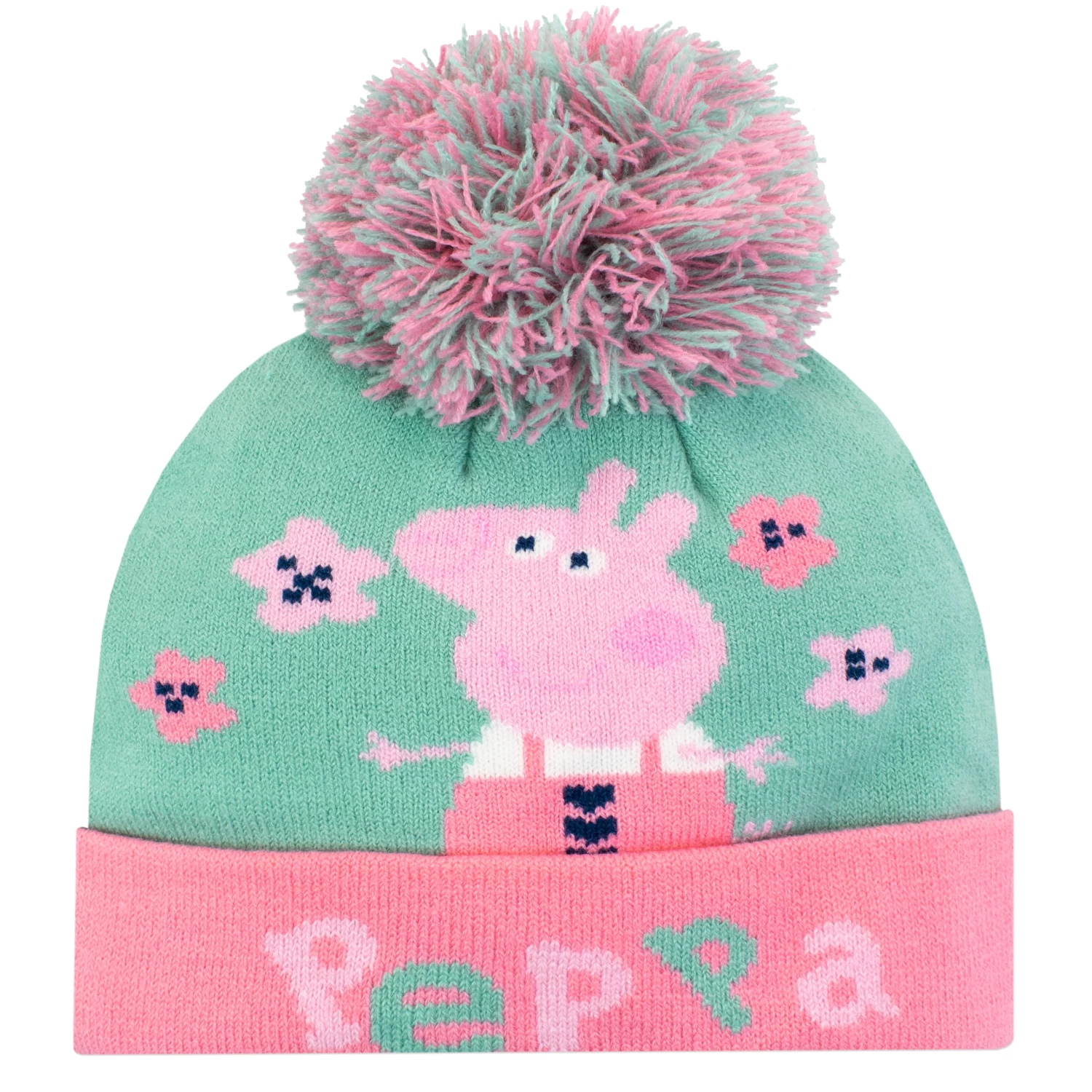 Kids Peppa Pig Winter Hat And Gloves Set 4 Kids Peppa Pig Winter Hat And Gloves Set - Image 2