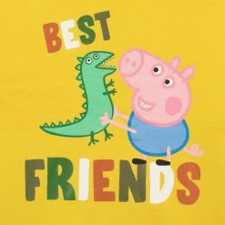 Peppa Pig Two Piece Jogger Set -Children Products Shop ppjs3756 GeorgePig JoggerSet Jumper Back closeup