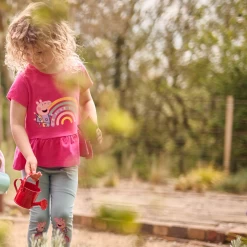 Peppa Pig Top And Leggings Set - Rainbow