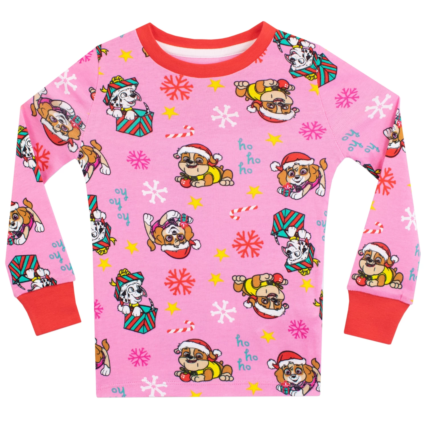 Kids Paw Patrol Christmas Snuggle Fit Pyjamas - Skye, Marshall, Rubble 4 Kids Paw Patrol Christmas Snuggle Fit Pyjamas - Skye, Marshall, Rubble - Image 2