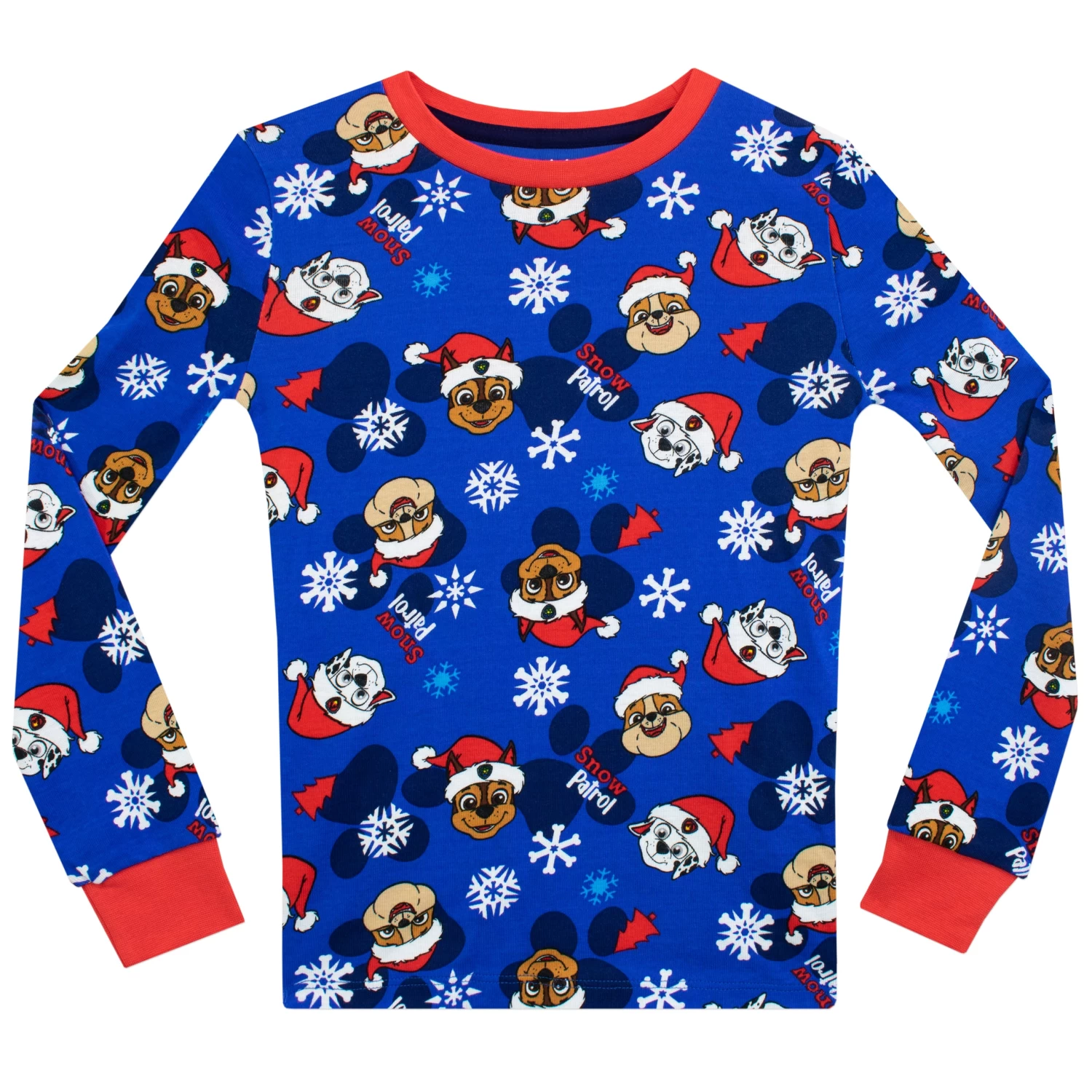 Kids Paw Patrol Christmas Pyjamas Snuggle Fit - Chase, Marshall, Rubble 5 Kids Paw Patrol Christmas Pyjamas Snuggle Fit - Chase, Marshall, Rubble - Image 3