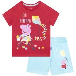 Peppa Pig 2 Pack Pyjamas 17 Peppa Pig 2 Pack Pyjamas -Children Products Shop pppj5672 Peppa Pig Short PJs 2 pack style 1
