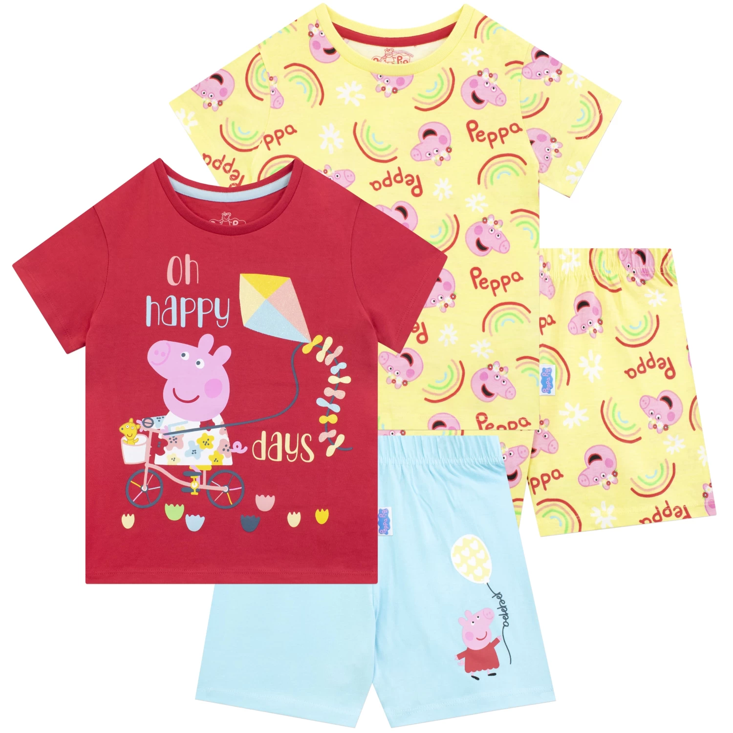 Peppa Pig 2 Pack Pyjamas 3 Peppa Pig 2 Pack Pyjamas