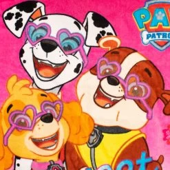 Paw Patrol Swimsuit And Towel Poncho Set -Children Products Shop pppn64740001 Girls Paw Patrol Poncho Front Close Up V2 41367e28 e272 45a5 9294 2d51bd93f6b6