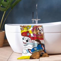 Paw Patrol Towel -Children Products Shop pptl88410001 Paw Patrol Stripe Towel 2