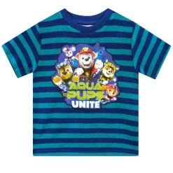 Boys Paw Patrol T-Shirt And Shorts Set -Children Products Shop ppts3374 Boys Paw Patrol Towelling Set 2