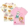 Paw Patrol T-Shirts 2 Pack Skye And Everest -Children Products Shop ppts4580 Paw Patrol T Shirts 2 pack x
