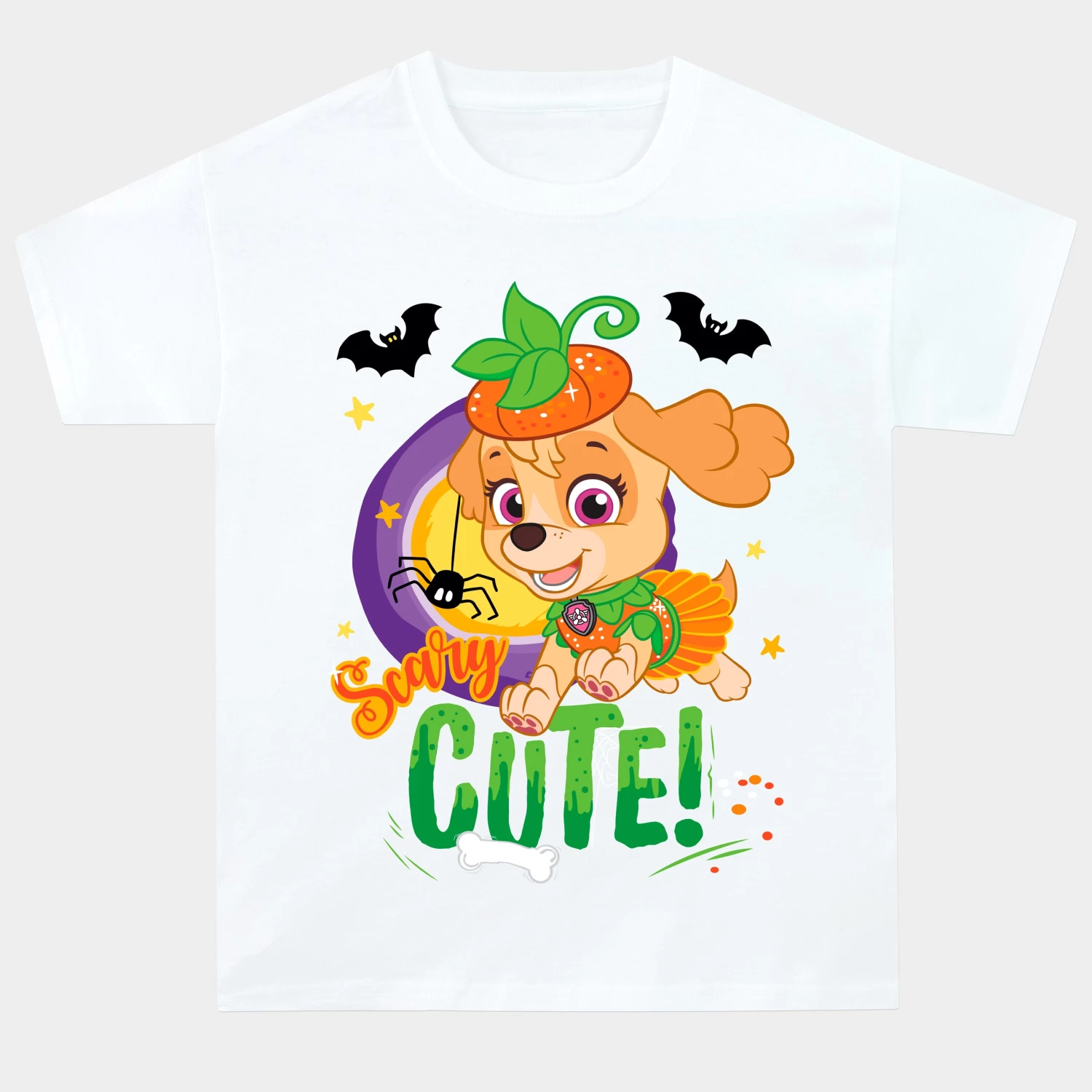Paw Patrol Skye Halloween T-Shirt 4 Paw Patrol Skye Halloween T-Shirt - Image 2