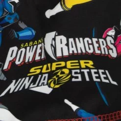 Power Rangers Swim Set -Children Products Shop prsw7669 Power Rangers Swim Set Shorts closeup