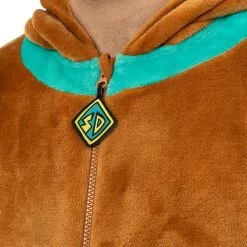 Scooby-Doo Mens Scooby Doo Onesie -Children Products Shop sdon5203 Mens Scooby Onesie closeup2