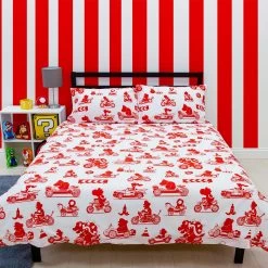 Super Mario Double Duvet Set 8 Super Mario Double Duvet Set -Children Products Shop smbd00440001 Super Mario Double Bedding Set reverse