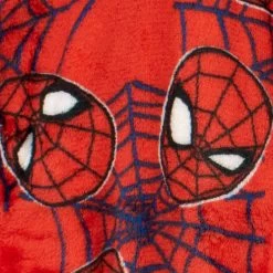 Spider-Man Spiderman Dressing Gown - Spider Web -Children Products Shop smdg2905 Spiderman Dressing Gown close up v2