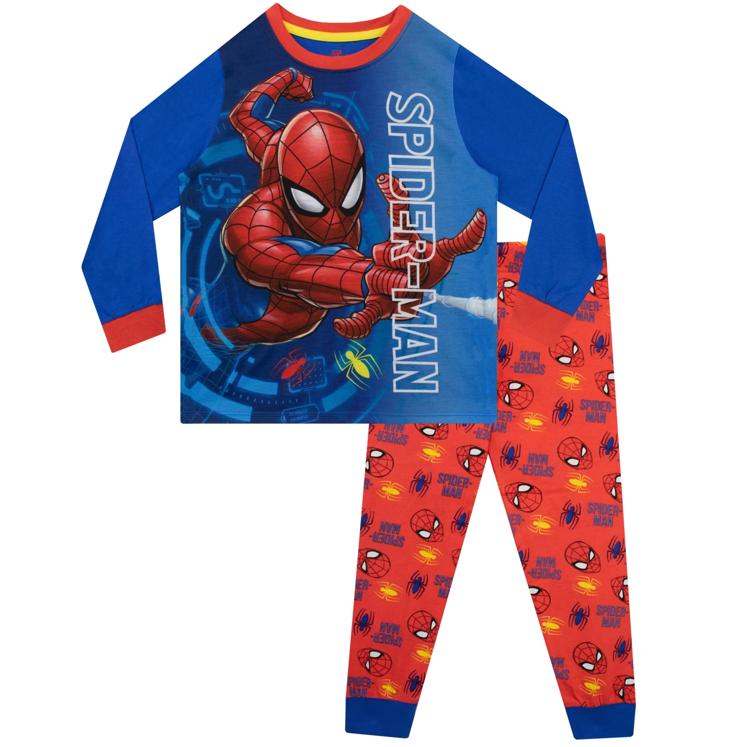 Spider-Man Boys Marvel Spiderman Pyjamas And Dressing Gown Set 7 Spider-Man Boys Marvel Spiderman Pyjamas And Dressing Gown Set - Image 5