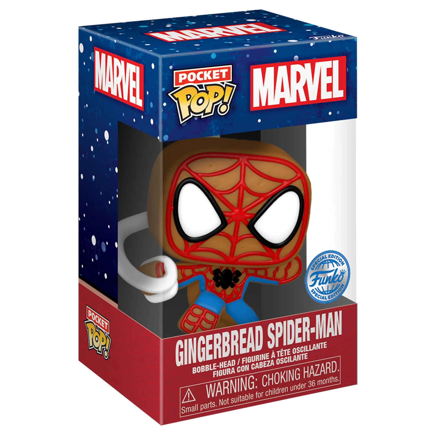 Funko Marvel Spiderman Christmas Pocket Pop And T-Shirt 5 Funko Marvel Spiderman Christmas Pocket Pop And T-Shirt - Image 3