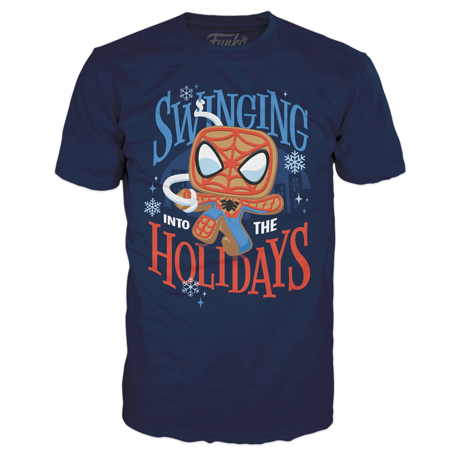 Funko Marvel Spiderman Christmas Pocket Pop And T-Shirt 4 Funko Marvel Spiderman Christmas Pocket Pop And T-Shirt - Image 2