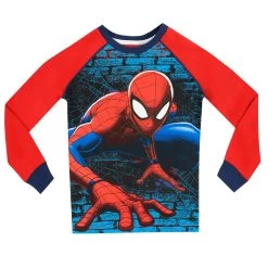 Spider-Man Spiderman Boys Pyjama Set - Snuggle Fit -Children Products Shop smpj1211 Spiderman Pyjamas v2 2