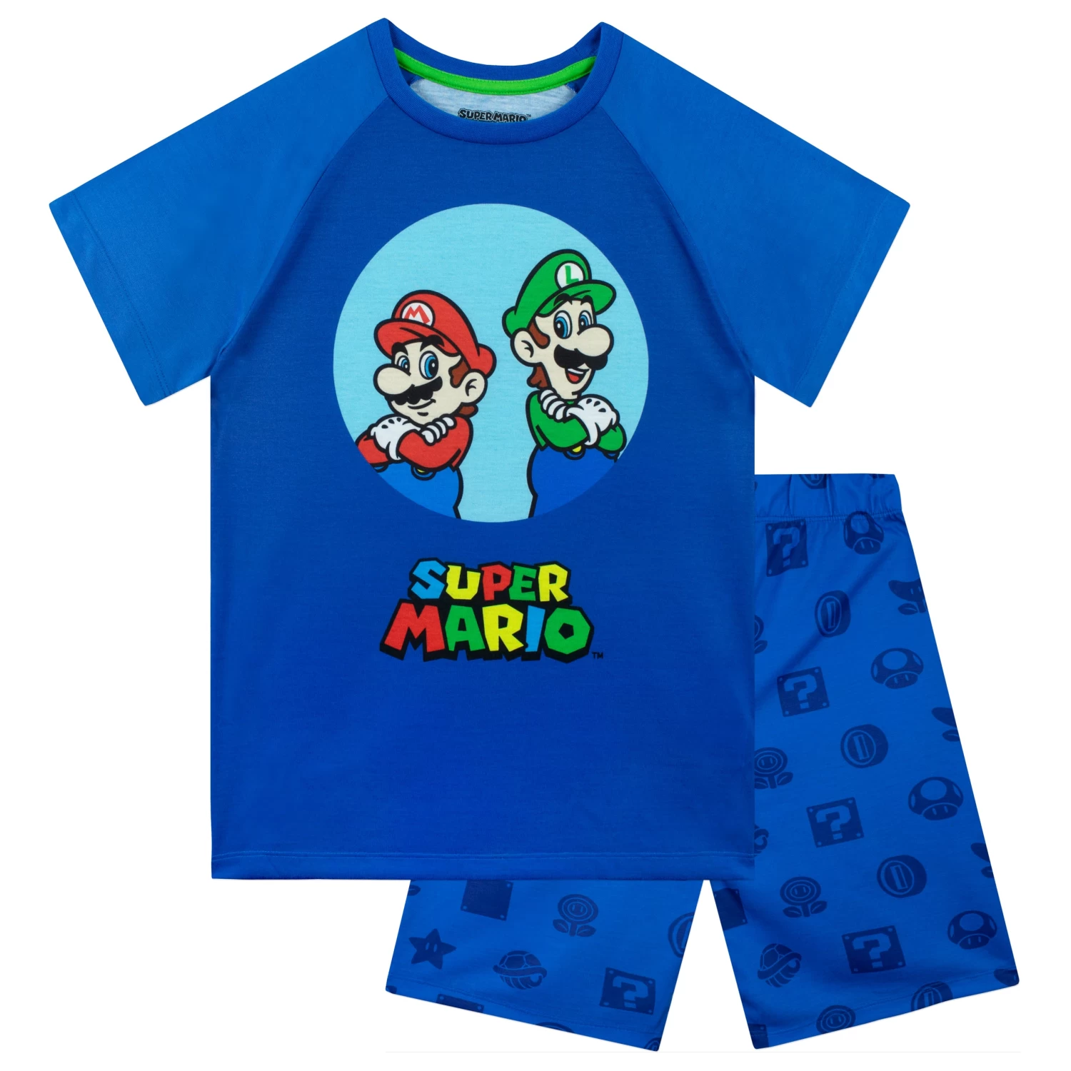 Super Mario Pyjamas - Mario And Luigi 3 Super Mario Pyjamas - Mario And Luigi