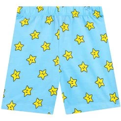 Girls Super Mario Short Pyjamas -Children Products Shop smpj9933 Girls Short Mario PJs 7
