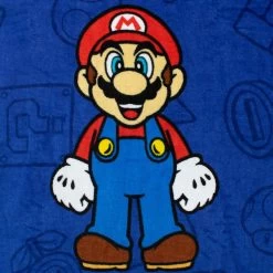 Super Mario Towel Poncho -Children Products Shop smpo6852 Mario Poncho Towel 3