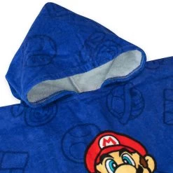 Super Mario Towel Poncho -Children Products Shop smpo6852 Mario Poncho Towel 4