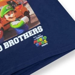 Super Mario Movie T-Shirt -Children Products Shop smts7923 Mario Navy Tee 6