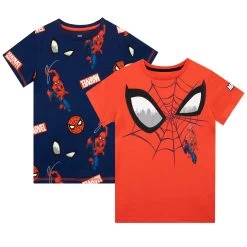 Spider-Man Spiderman T-Shirt 2 Pack