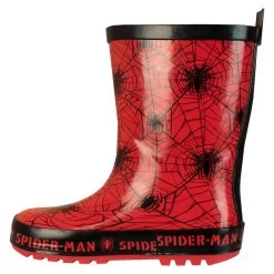 Spider-Man Spiderman Wellington Boots -Children Products Shop smwl8212 Spiderman Wellies inside side