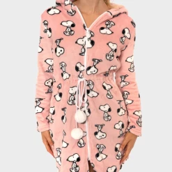Womens Snoopy Dressing Gown 9 Womens Snoopy Dressing Gown -Children Products Shop sndg5938 3