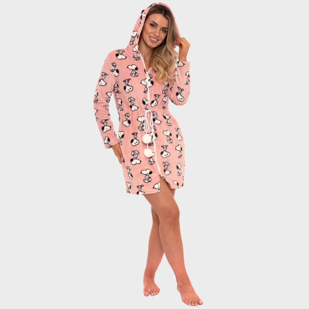 Womens Snoopy Dressing Gown 2 Womens Snoopy Dressing Gown