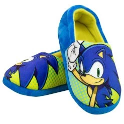 Kids Sonic The Hedgehog Slippers