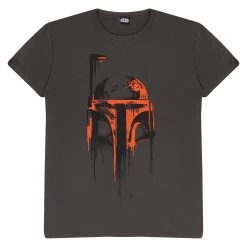 Star Wars Boba Fett Helmet Adults T-Shirt