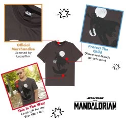 Star Wars The Mandalorian This Is The Way Adults T-Shirt 8 Star Wars The Mandalorian This Is The Way Adults T-Shirt -Children Products Shop star wars the mandalorian this is the way adults t shirt popgear 29149248323659