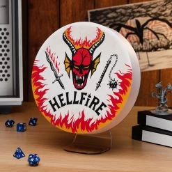STRANGER THINGS Hellfire Club Logo Light