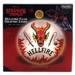 STRANGER THINGS Hellfire Club Logo Light -Children Products Shop stgf19940001 Stranger Things Hellfire Light 5