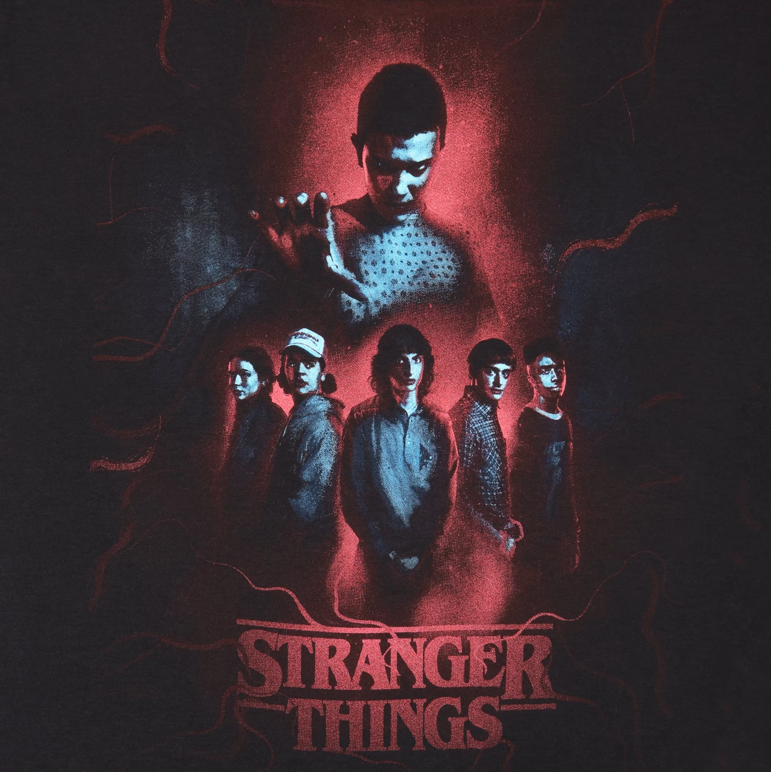 Mens Stranger Things Tee Shirt 6 Mens Stranger Things Tee Shirt - Image 4