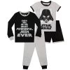 Darth Vader Star Wars Pyjamas 2 Pack -Children Products Shop swpj5174 Star Wars PJs 2 Pack V2 x