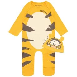 Winnie The Pooh Baby Tigger Sleepsuit And Hat Set