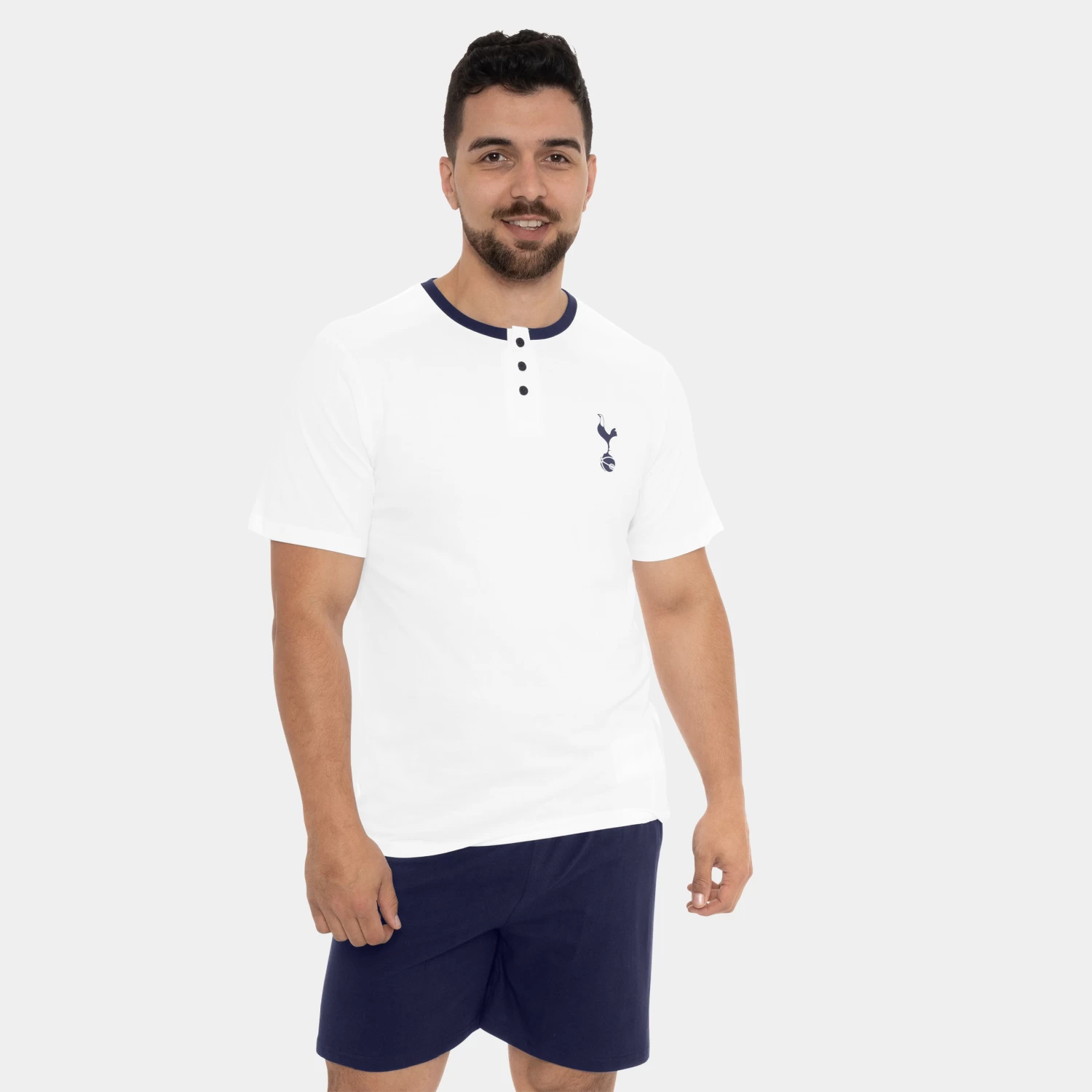 Mens Tottenham FC Short Pyjamas 4 Mens Tottenham FC Short Pyjamas - Image 2