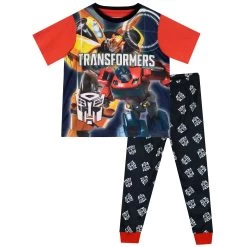 Transformers Short Sleeve Pyjamas 13 Transformers Short Sleeve Pyjamas -Children Products Shop trpj3223 transformers pyjamas PJs x