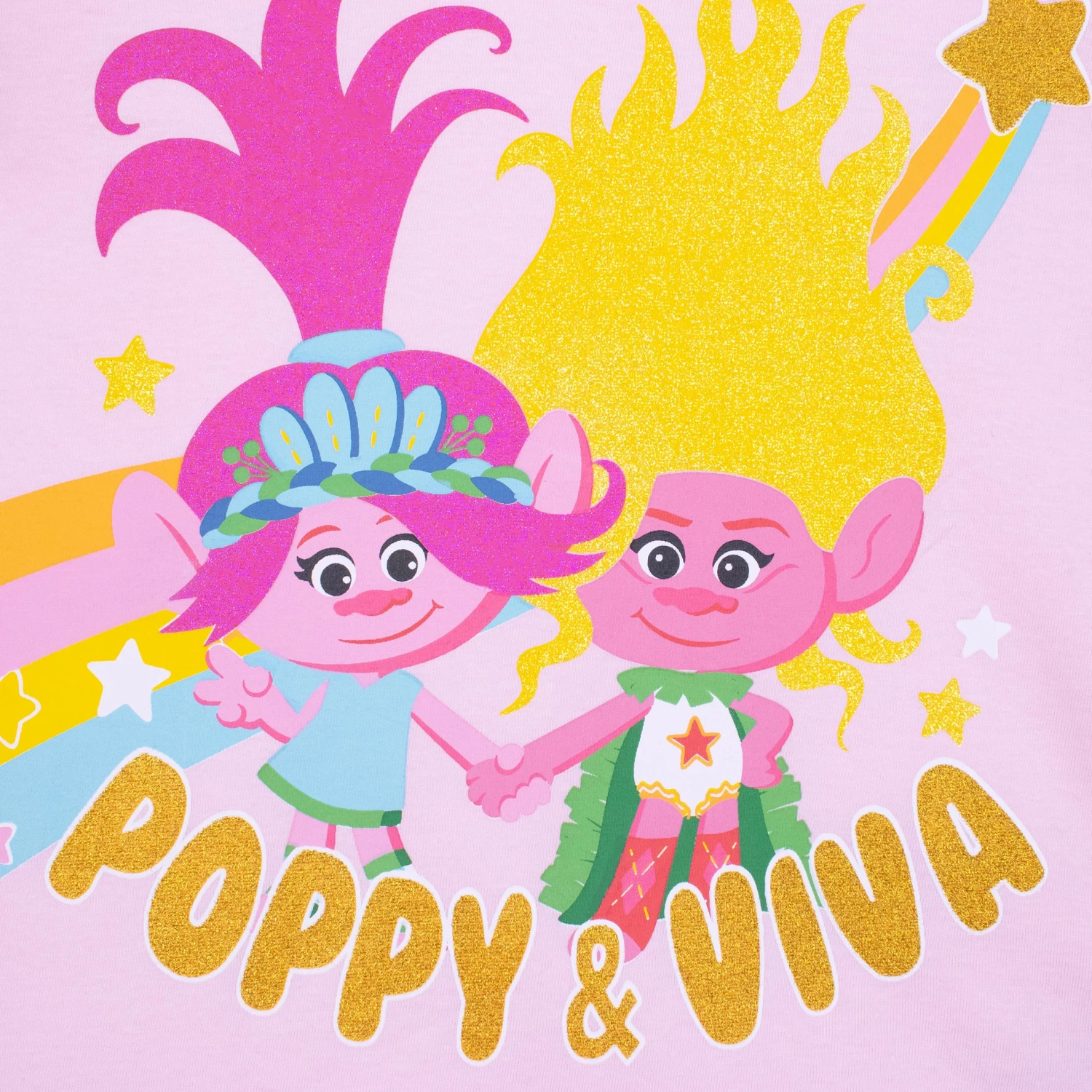 Trolls T-Shirt - Poppy And Viva 5 Trolls T-Shirt - Poppy And Viva - Image 3