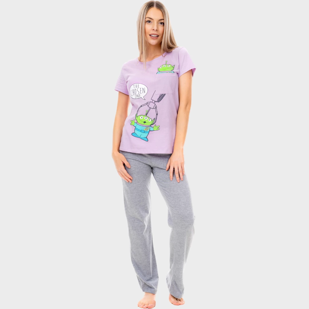 Womens Toy Story Pyjamas - Aliens 3 Womens Toy Story Pyjamas - Aliens